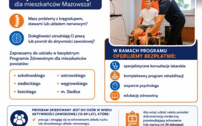 Bezpłatna Rehabilitacja Program Zdrowotny 2026